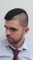  Стрижка креативная (мужская) + сушка волос феном,