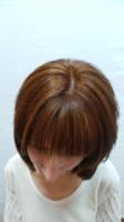  Стрижка модельная (женская), Окрашивание волос "Estel DE LUXE" 1 тона,
