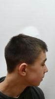  Стрижка модельная (мужская) + сушка волос феном,