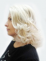  Осветление волос "Londa" с применением крем краски "Спешл Блонд", Стрижка модельная (женская),