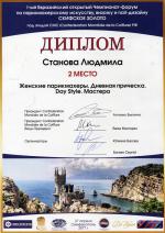 Симферополь. I Евразийский Чемпионат по парикмахерскому искусству 