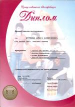 Москва. Центр повышения Квалификации; Курс семинаров по колористике. 2008 год